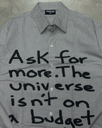 Grey Checks Universe Shirt