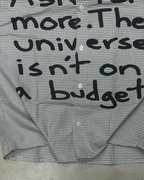 Grey Checks Universe Shirt