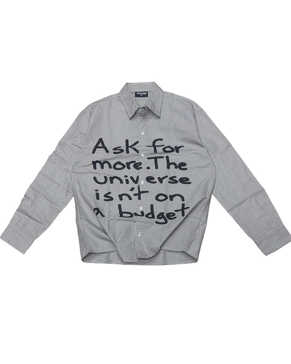 Grey Checks Universe Shirt