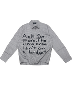 Grey Checks Universe Shirt