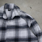 Iced White Button Down