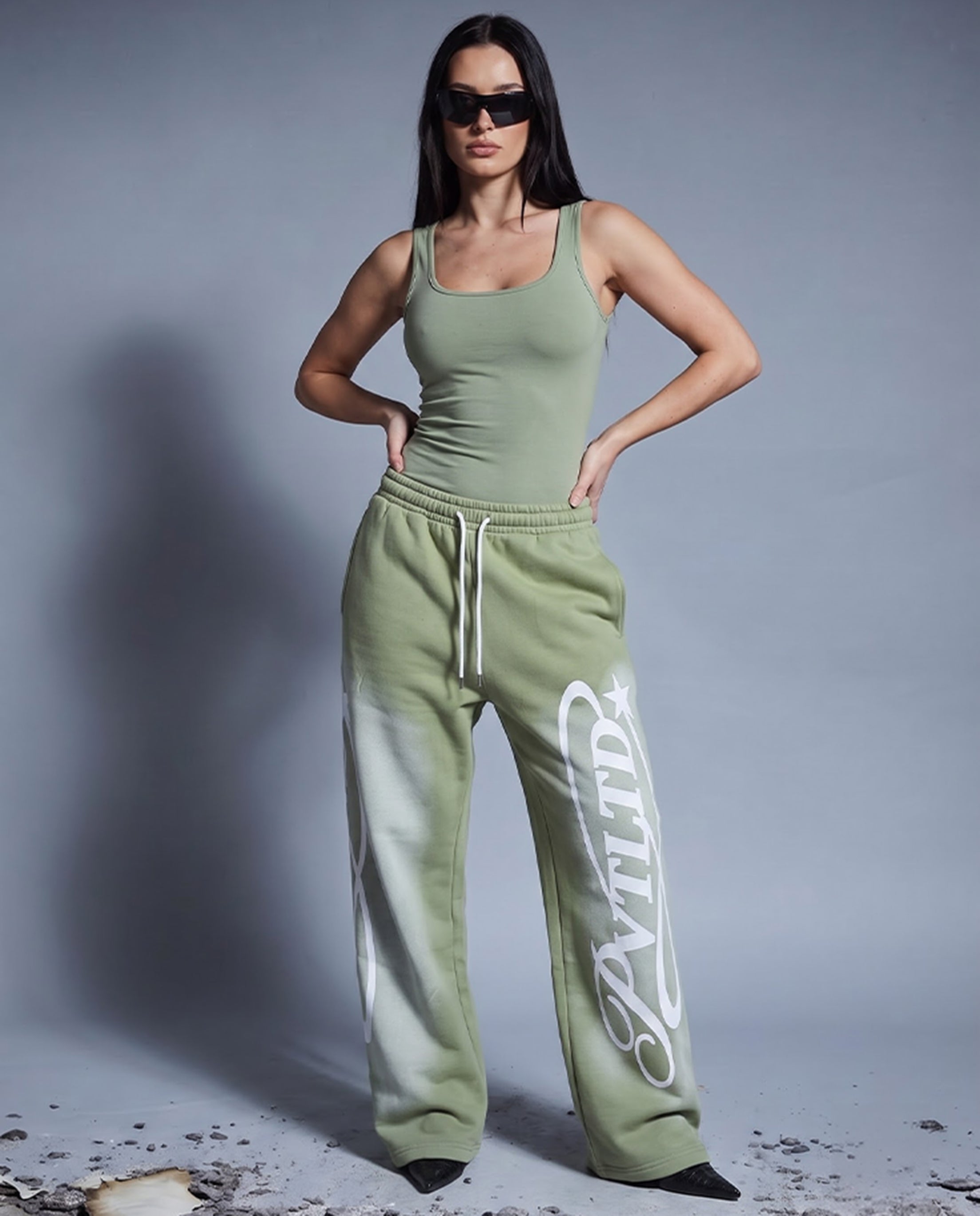 Matcha Track Pants