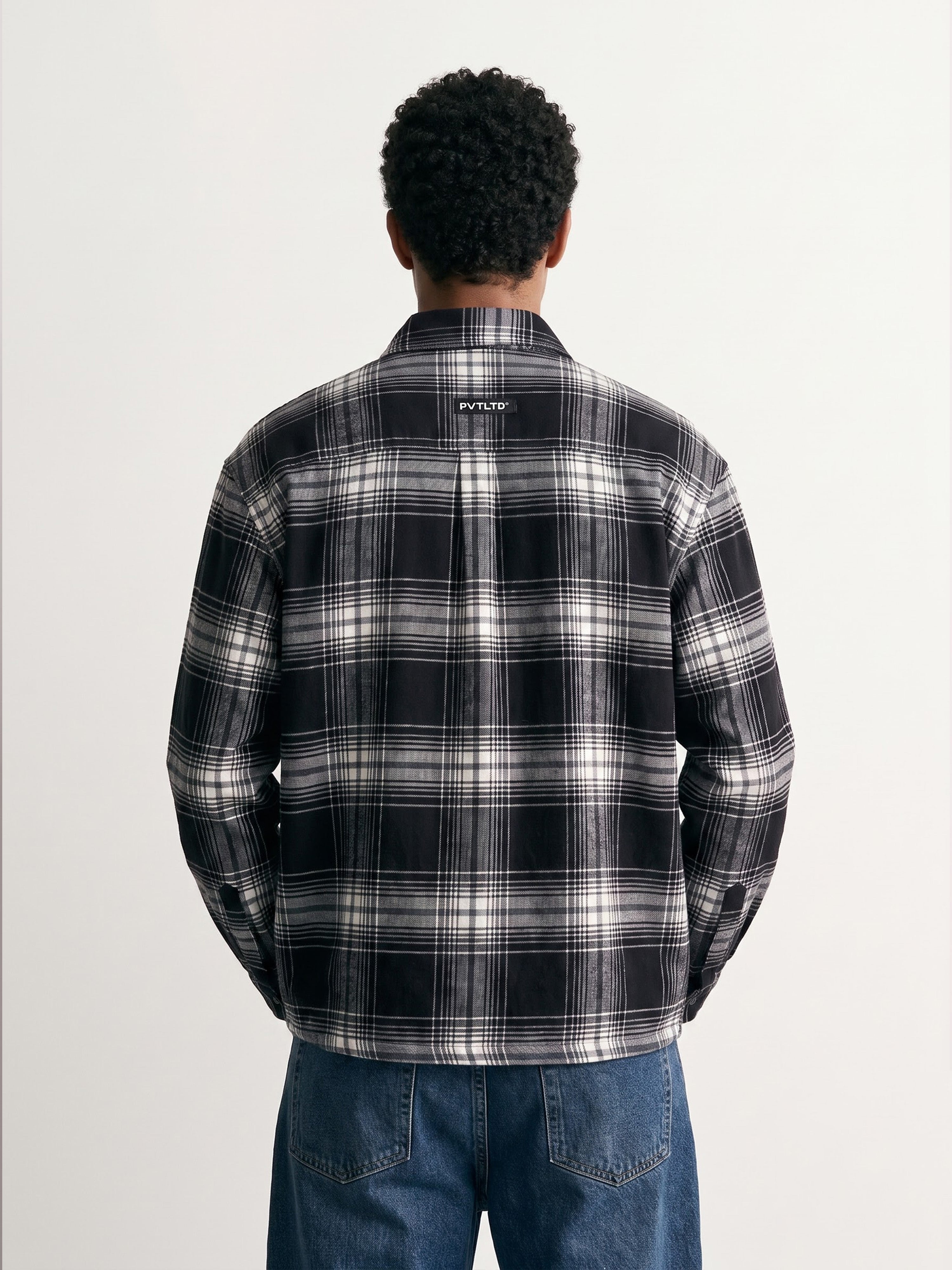 Midnight Checkered Flannel