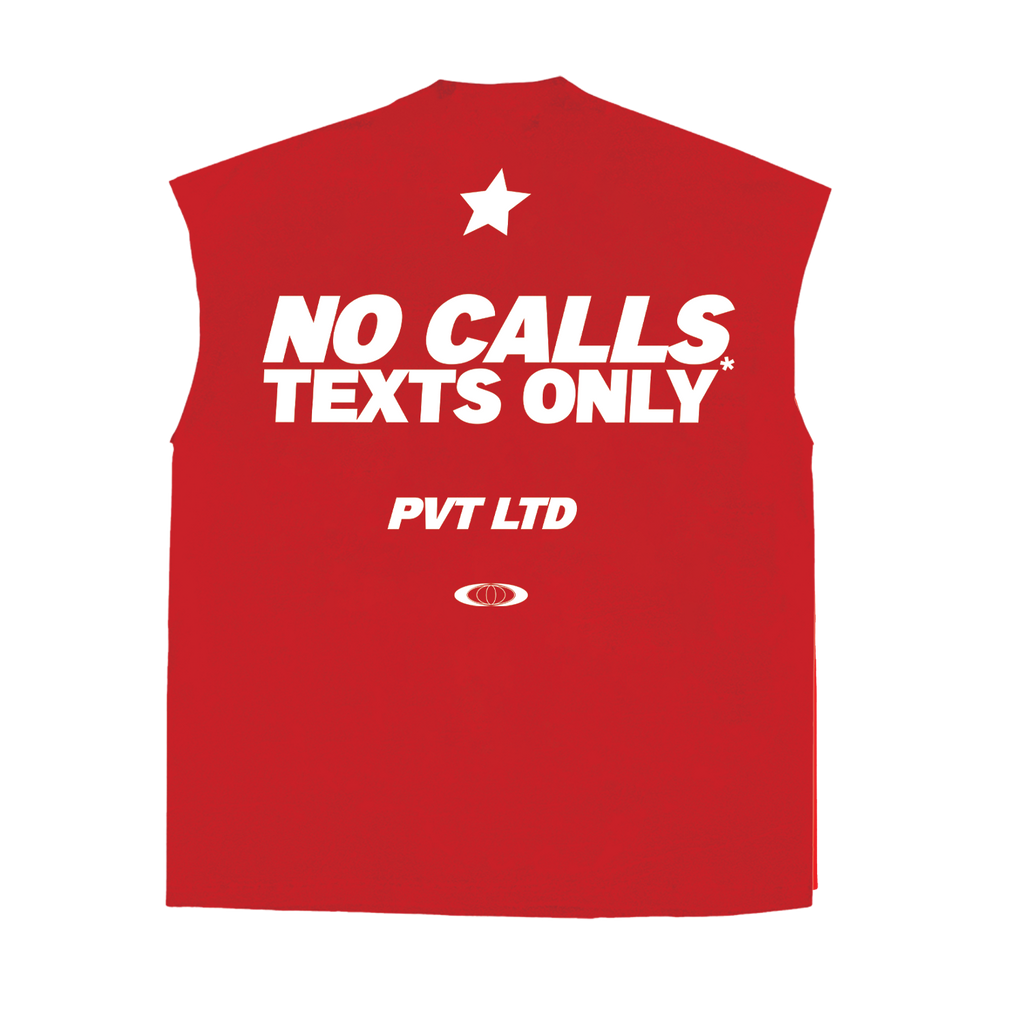 No Calls Text Only Vest