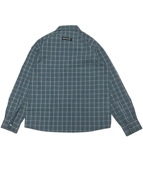 Bottle Green Checks Shirt