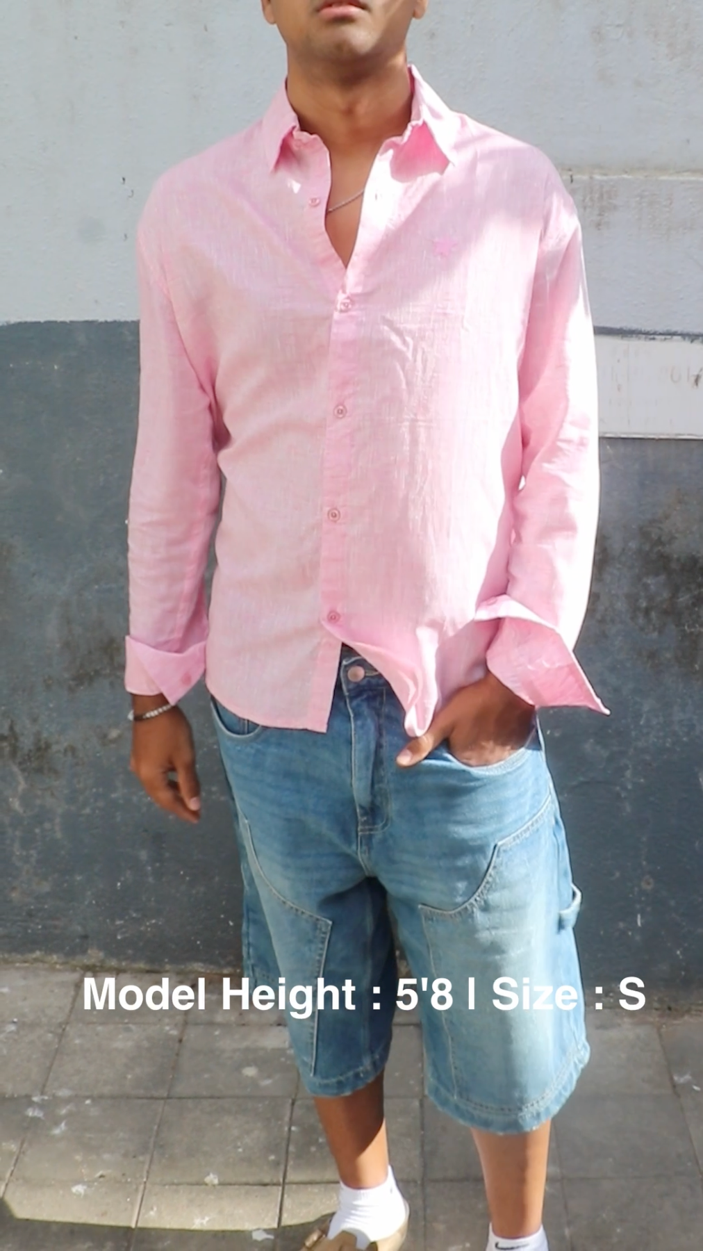 Pink Solid Shirt